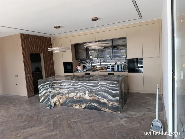 Mermer Kaplama Tezgah — Alanya tadilat işlerimizden
